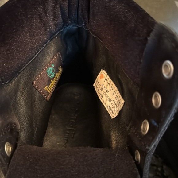 Timberland Black leather Boots 9 - Picture 8 of 16